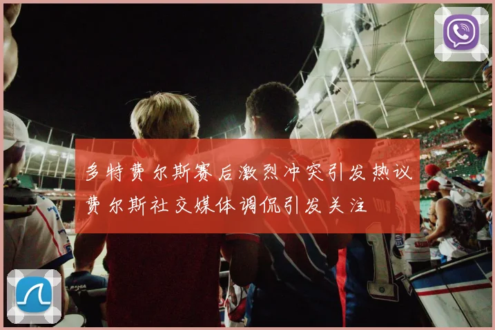 多特费尔斯赛后激烈冲突引发热议费尔斯社交媒体调侃引发关注